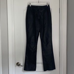 Leather pants size 2